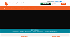 Desktop Screenshot of kidneywi.org